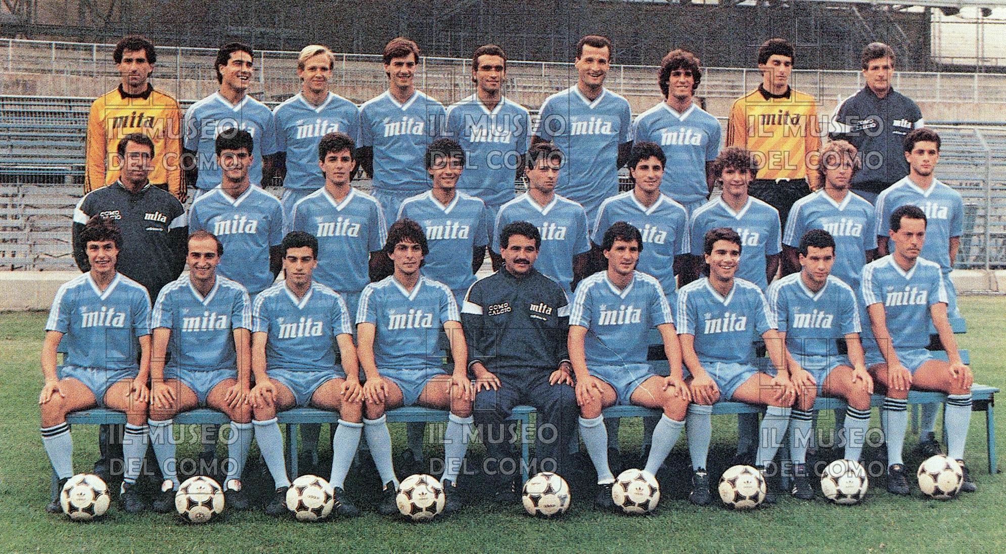 FOTO SQUADRA COMO 1986 1987 Il Museo del Como